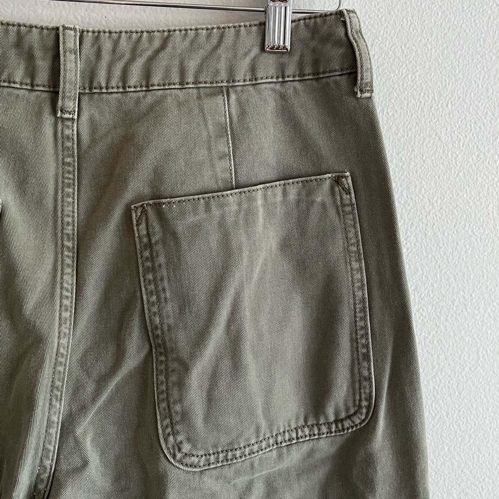 Olive Green ASOS Tall Baggy Pants